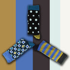 3 Pack Stylish Novelty Gift Box Dress Mens Socks - Gift Set for Every Occasion