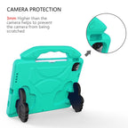 For iPad Pro 11 2020 EVA Shockproof Tablet Case with Thumb Bracket (Glacier Green)