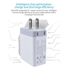 SDC-30W 2 in 1 USB to Micro USB Data Cable + 30W QC 3.0 USB + 2.4A Dual USB 2.0 Ports Mobile Phone Tablet PC Universal Quick Charger Travel Charger Set, US Plug, with Micro USB Cable, US Plug