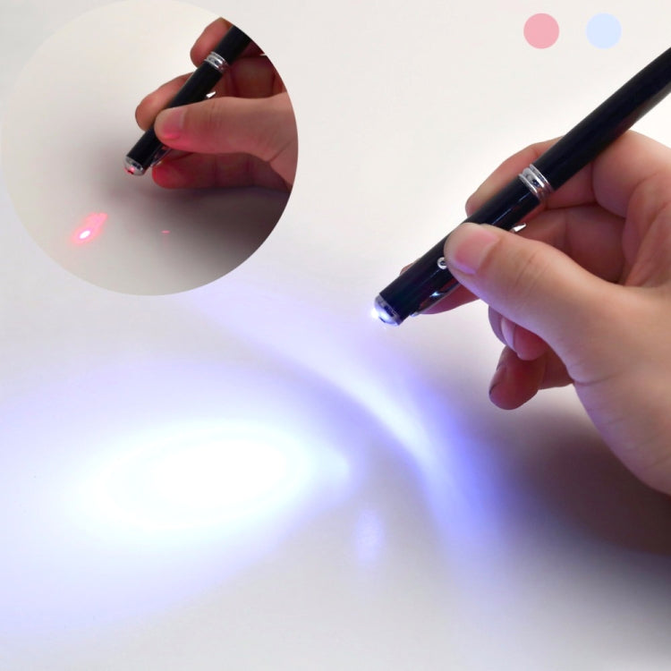At-15 3 in 1 Mobile Phone Tablet Universal Handwriting Touch Screen with Red Laser & LED Light Function(White)
