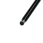 At-16 4 in 1 Mobile Phone Tablet Universal Handwriting Touch Screen Pen with Common Writing Pen & Red Laser & LED Light Function(Black)