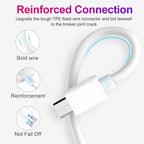 YSY-312 2 in 1 18W Portable QC3.0 Dual USB Car Charger + 1m 3A USB to 8 Pin Data Cable Set, with 8 Pin Cable