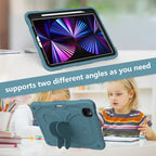 Pure Color PC + Silicone Anti-drop Tablet Tablet Case with Butterfly Holder & Pen Slot For iPad Pro 11 2018 & 2020 & 2021 & Air 2020 10.9(Dark Green), For iPad Pro 11 2018 & 2020 & 2021