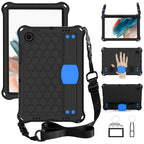 Honeycomb EVA+PC Tablet Case with Strap, For Galaxy Tab A8 10.5 2021 X200/X205