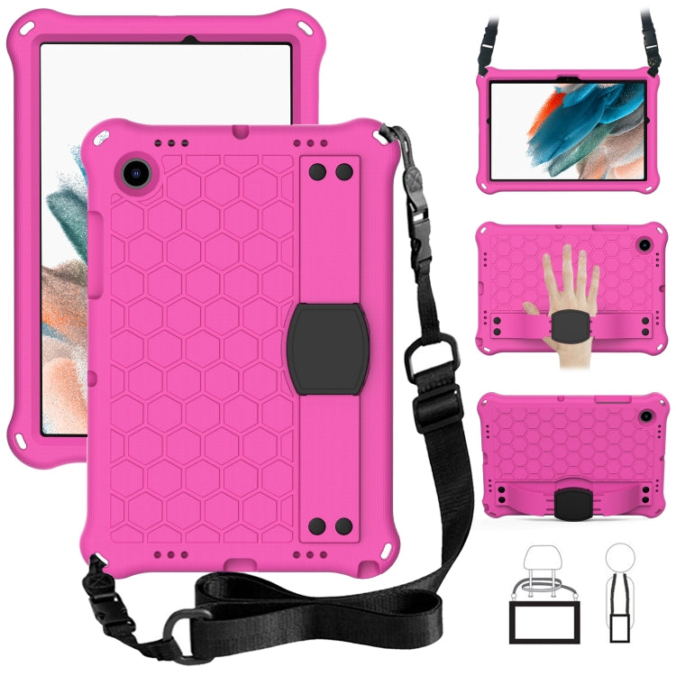 Honeycomb EVA+PC Tablet Case with Strap, For Galaxy Tab A8 10.5 2021 X200/X205