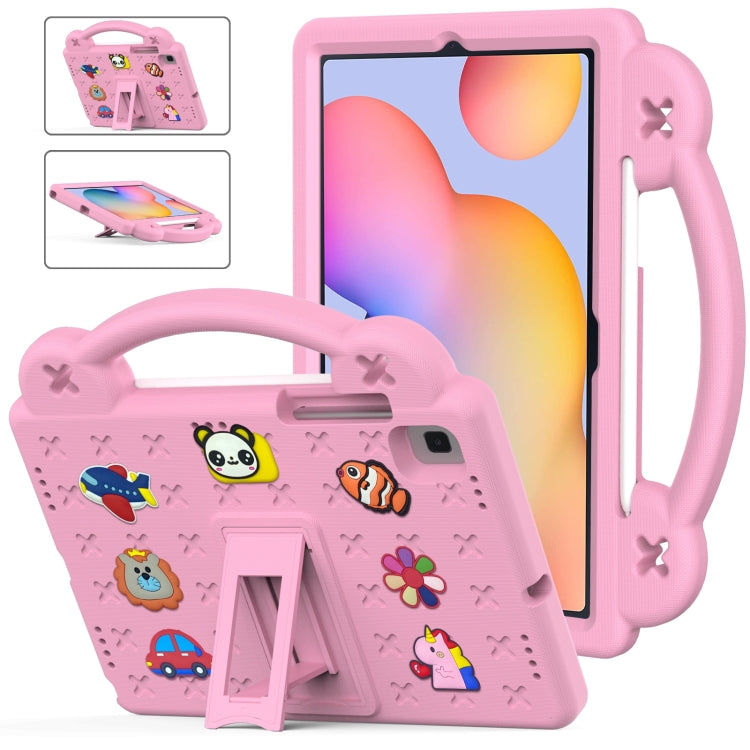 Handle Kickstand Children EVA Shockproof Tablet Case, For Samsung Galaxy Tab A7 10.4 2020 T500/T505, For Samsung Galaxy Tab S6 Lite 10.4 2020/2022, For Samsung Galaxy Tab S6 10.5 2019 T860/T865, For Samsung Galaxy Tab S5e 10.5 2019 T720/T725