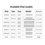 Tablet Phone Universal Capacitive Stylus For iPad Mini6/Mini5/Air3 10.5/Pro 11/Air4 10.9/ 10.2 /Pro  12.9 (White)