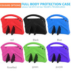 For Lenovo Tab M10 3rd Gen TB328FU / TB328XU 2022 EVA Shockproof Tablet Protective Case with Holder(Blue)