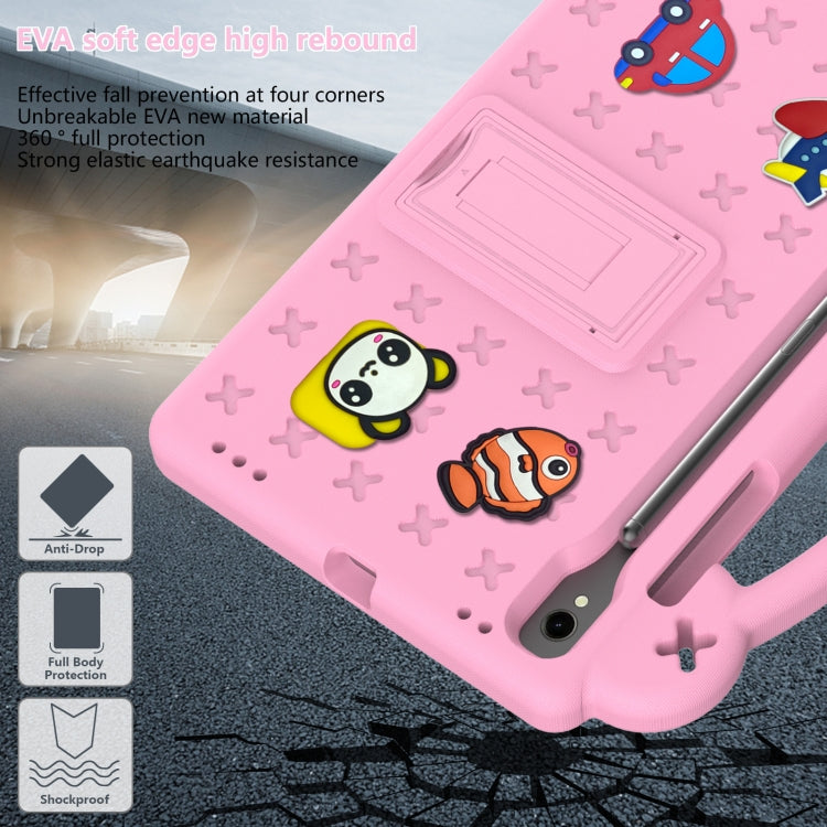 Handle Kickstand Children EVA Shockproof Tablet Case, For Samsung Galaxy Tab S8 X700, For Samsung Galaxy S7 FE 12.4 T730 / T736, For Samsung Galaxy Tab S7 T870, For Samsung Galaxy Tab S7+ / T970/T975/T976