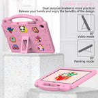 Handle Kickstand Children EVA Shockproof Tablet Case, For Samsung Galaxy Tab A11+ / A9+, For Samsung Galaxy Tab S10 FE+, For Samsung Galaxy Tab S10+12.4 X820, For Samsung Galaxy Tab S9 FE+ 12.4 X610N