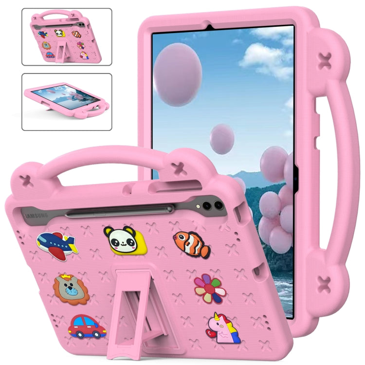 Handle Kickstand Children EVA Shockproof Tablet Case, For Samsung Galaxy Tab S9 FE / X510N, For Samsung Galaxy Tab S9 X710/X716B, For Samsung Galaxy Tab S9+ 12.4 X810, For Samsung Galaxy Tab S8+ 12.4 X800/X806