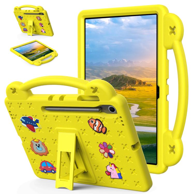 Handle Kickstand Children EVA Shockproof Tablet Case, For Samsung Galaxy Tab A11+ / A9+, For Samsung Galaxy Tab S10 FE+, For Samsung Galaxy Tab S10+12.4 X820, For Samsung Galaxy Tab S9 FE+ 12.4 X610N