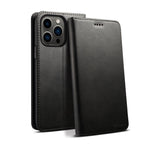 Suteni Calf Texture Horizontal Flip Leather Phone Case, For iPhone Air, For iPhone 16 Pro Max, For iPhone 16 Pro, For iPhone 16 Plus, For iPhone 16, For iPhone 15 Pro Max