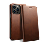 Suteni Calf Texture Horizontal Flip Leather Phone Case, For iPhone Air, For iPhone 16 Pro Max, For iPhone 16 Pro, For iPhone 16 Plus, For iPhone 16, For iPhone 15 Pro Max