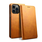Suteni Calf Texture Horizontal Flip Leather Phone Case, For iPhone Air, For iPhone 16 Pro Max, For iPhone 16 Pro, For iPhone 16 Plus, For iPhone 16, For iPhone 15 Pro Max