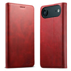 Suteni Calf Texture Horizontal Flip Leather Phone Case, For iPhone Air, For iPhone 16 Pro Max, For iPhone 16 Pro, For iPhone 16 Plus, For iPhone 16, For iPhone 15 Pro Max