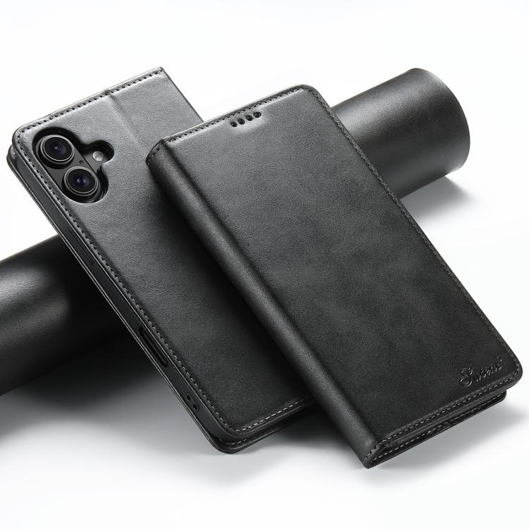 Suteni Calf Texture Horizontal Flip Leather Phone Case, For iPhone 18, For iPhone 18 Pro, For iPhone 18 Pro Max, For iPhone 17 Pro Max, For iPhone 17 Pro, For iPhone 17
