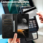 Suteni Calf Texture Horizontal Flip Leather Phone Case, For iPhone 18, For iPhone 18 Pro, For iPhone 18 Pro Max, For iPhone 17 Pro Max, For iPhone 17 Pro, For iPhone 17