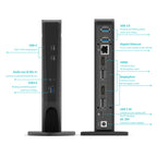 WAVLINK WL-UG69DK5 Laptop Dual 5K / 4K 60Hz Monitor Adapter USB 3.0 Docking Station, Plug:EU Plug