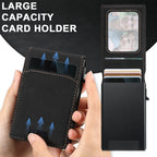 Suteni H19 Litchi Grain 2-in-1 MagSafe Removable Card Box Back Phone Case, For iPhone 12 Pro, For iPhone 17e / 16e