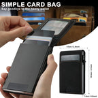 Suteni H19 Litchi Grain 2-in-1 MagSafe Removable Card Box Back Phone Case, For iPhone 12 Pro, For iPhone 17e / 16e