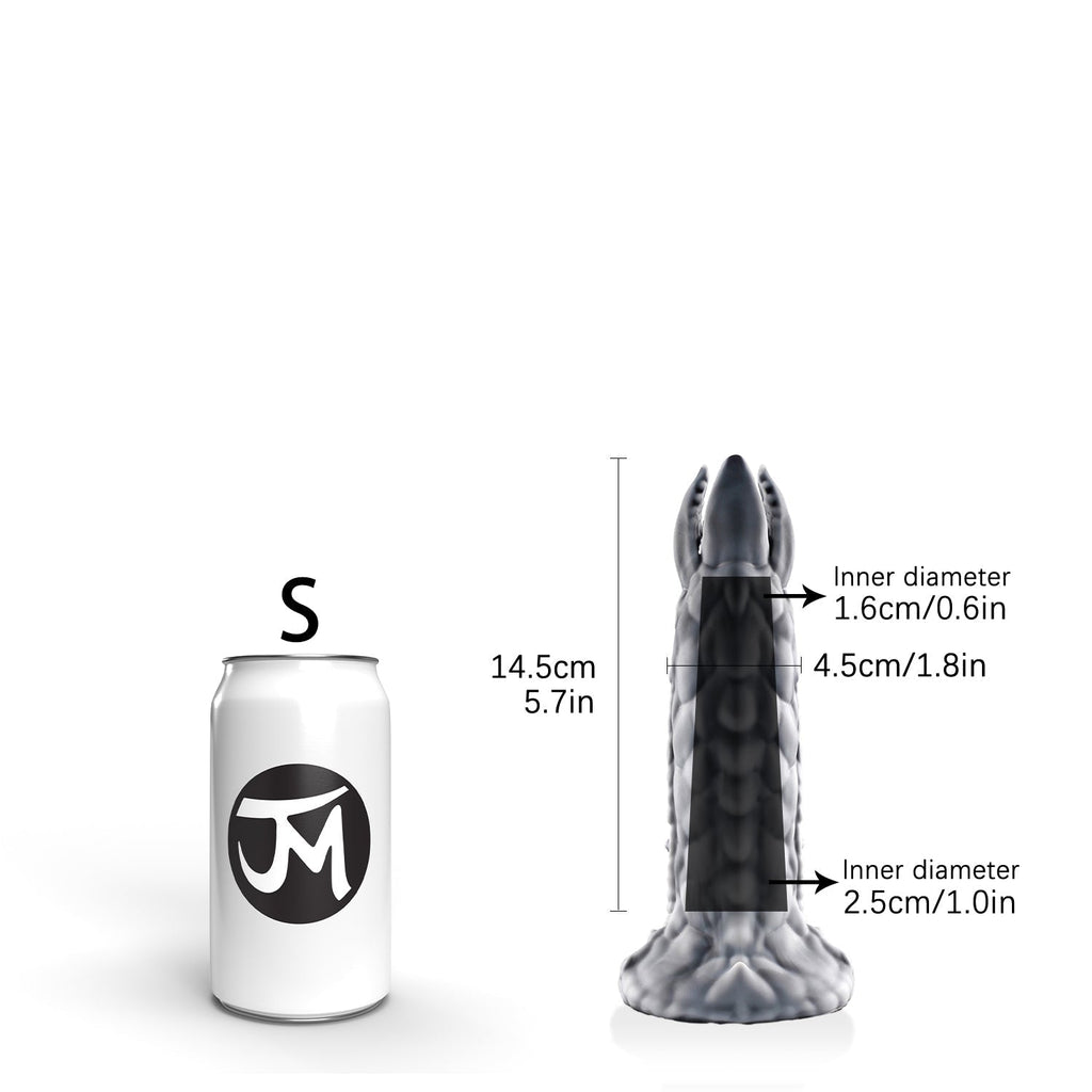 Nothosaur ZERGER - Alien Ovipositor Dildo And Eggs- Monster With Teeth