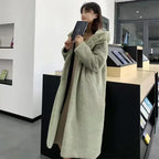 Women's Faux Fur Maxi Thick Autumn Luxury Winter Coat