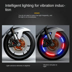 LED Tire Valve Lights Colorful Flashing Wheel Stem Cap Lights for Cars
