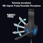 Gaming Headset with Mic Over-Ear Headphones Stereo
