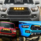 Universal LED Car Lights Front LED Grille Lights With Harness Eagle Eye Lamp
