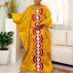 Women's Luxury Elegant Embroidery Traditional outfit with Scarf
