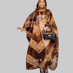 Perfumed First Quality African Dashiki Basin Dress Unique Cuff Design Nigerian Print Bazin RicheWedding Party Boubou Robe