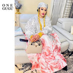 Mali Perfumed First Quality African Dashiki Basin Dress Nigerian Origianl Printing Bazin Riche Wedding Party Boubou Long Robe