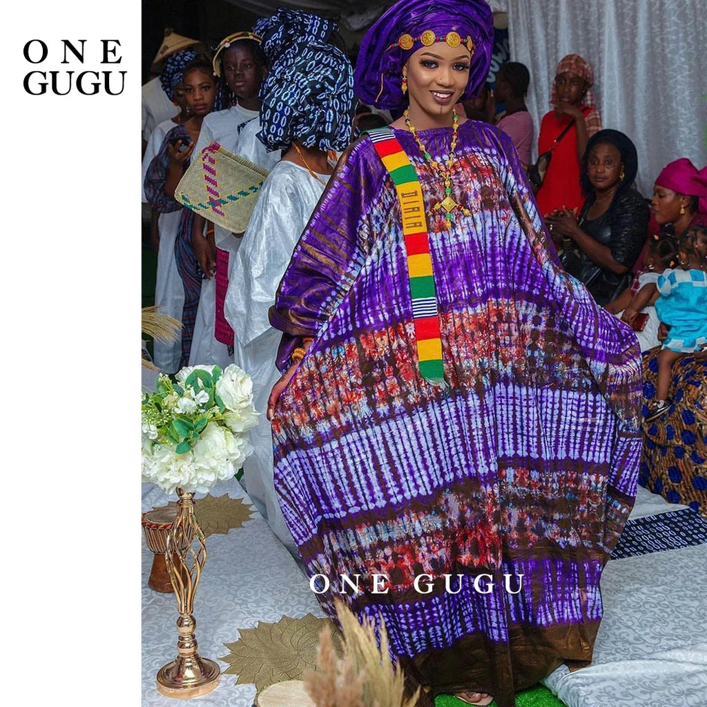 Unique Perfumed First Quality African Dashiki Basin Dress Nigerian Origianl Printing Bazin Riche Wedding Party Boubou Robe