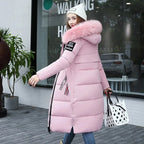 Women's Long down Hooded Jacket