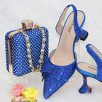 Women's Italian Shoes and Bag Set