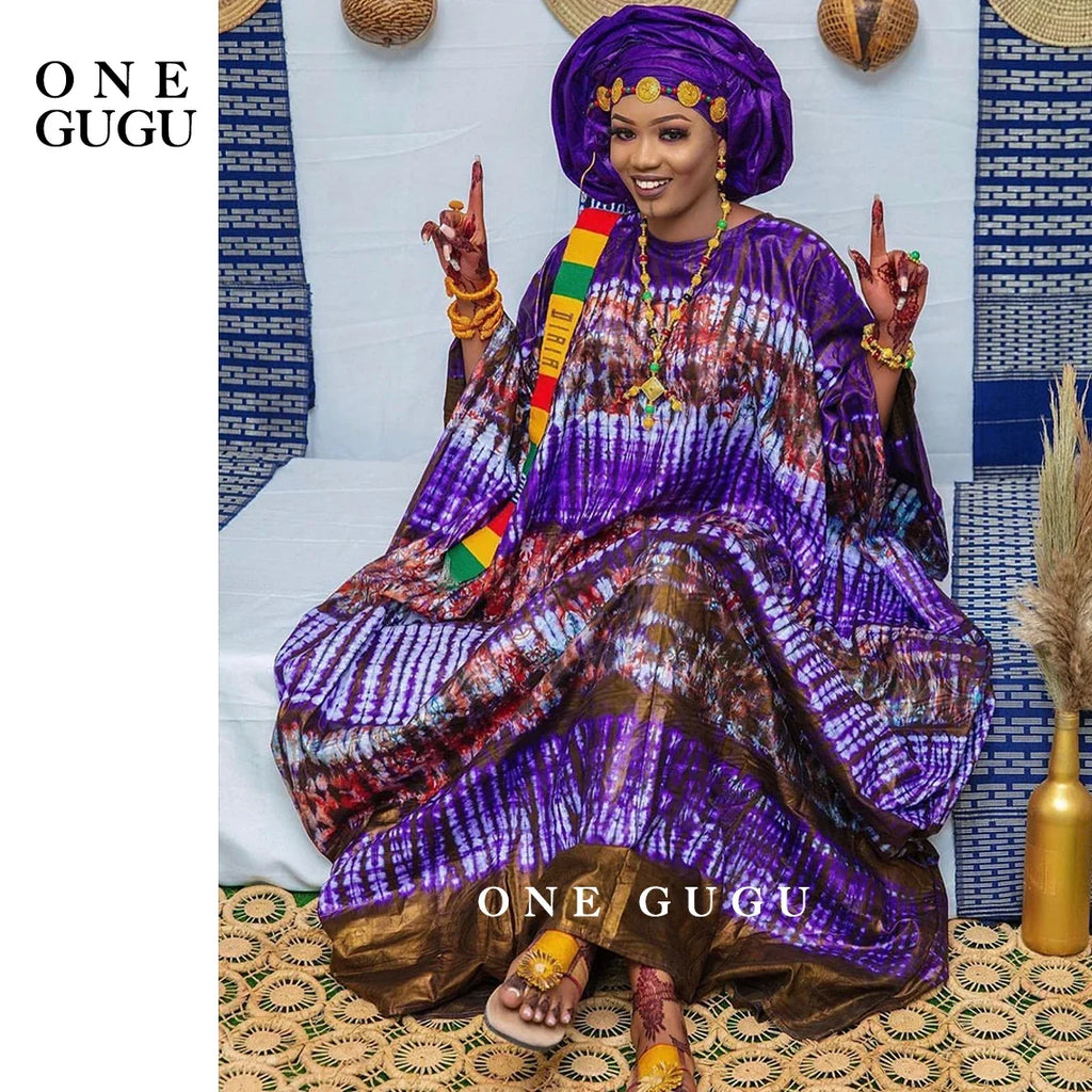 Unique Perfumed First Quality African Dashiki Basin Dress Nigerian Origianl Printing Bazin Riche Wedding Party Boubou Robe