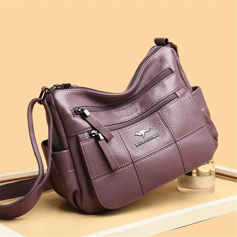 Genuine Brand PU Leather Sac Luxury Handbags Women Bags Designer Shoulder Crossbody Hand Bags for Women 2022 Purses and Handbags