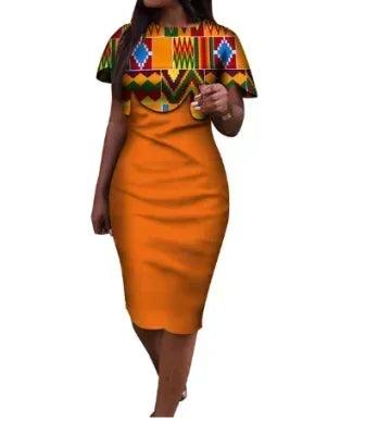 Stock Size Low Price African Dresses for Women Dashiki Ankara Women Evening