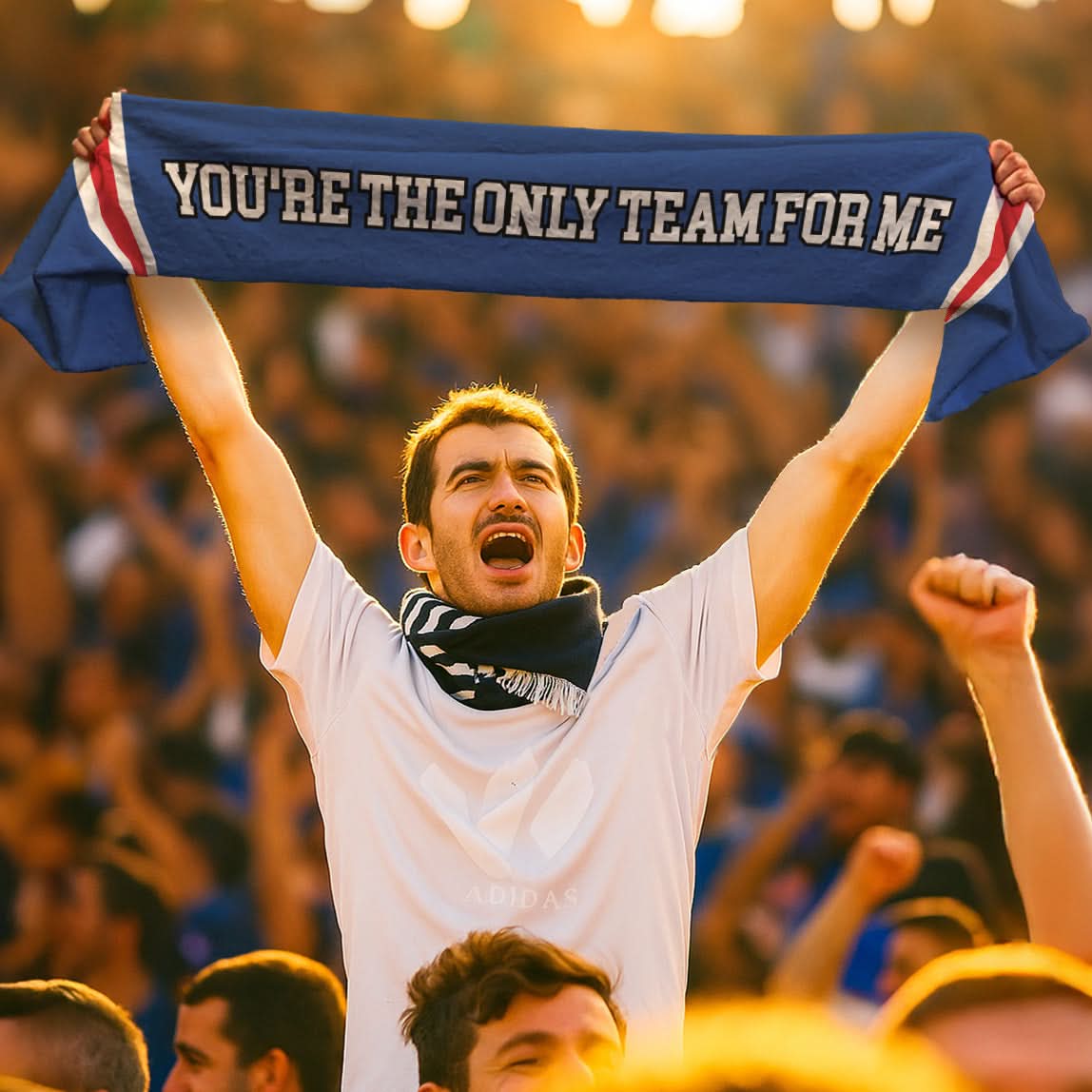 Rangers - Soft Fleece football scarf