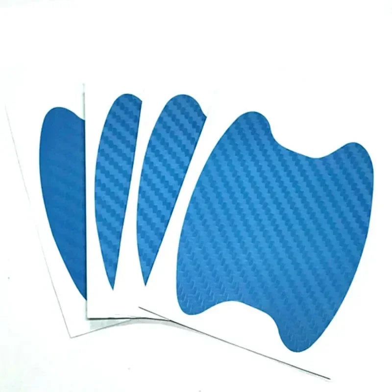 Car Door Handle Protection Film (4PCS)  Carbon Fiber Scratch Resistant Stickers
