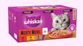 Whiskas 1+ Cat Can Meat Selection in Jelly 6 x 400g