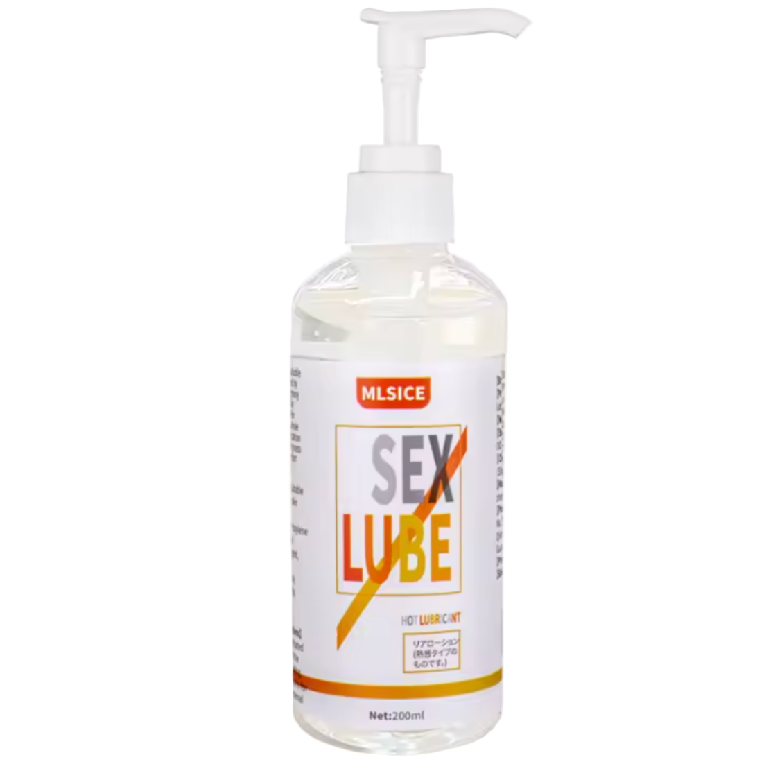 Water Based Lube Hot 200ml