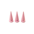 Metal Pup Hood Spikes 10 Pack Pink 10x24mm