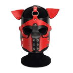 PU Leather Harness Hood