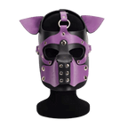 PU Leather Harness Hood
