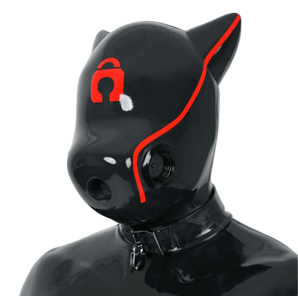 Silicone IDO Dog Drone Gas Mask-Lock(Upgraded Version）
