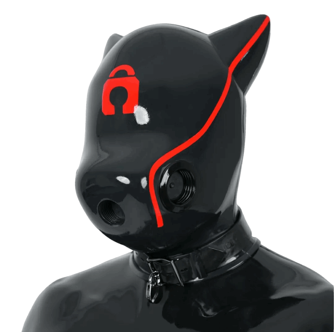 Silicone IDO Dog Drone Gas Mask-Lock(Upgraded Version）