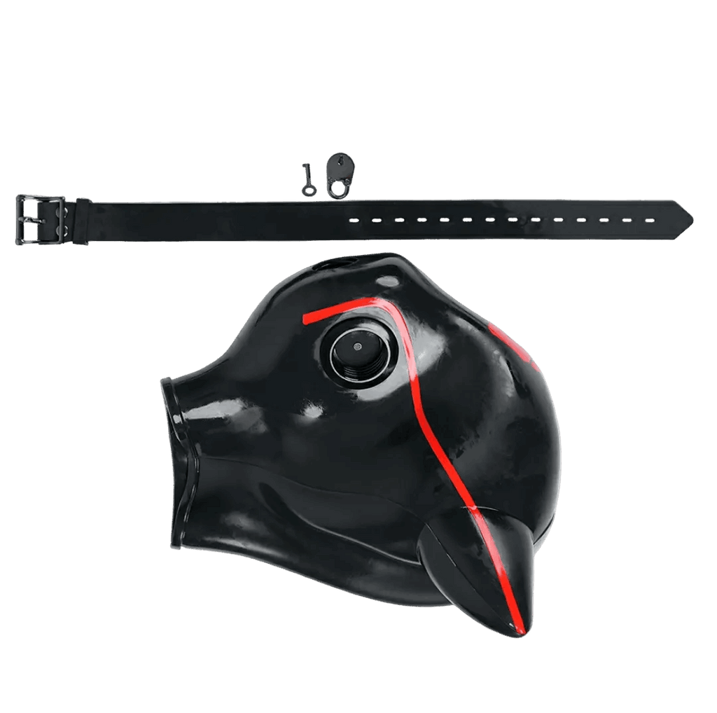 Silicone IDO Dog Drone Gas Mask-Lock(Upgraded Version）