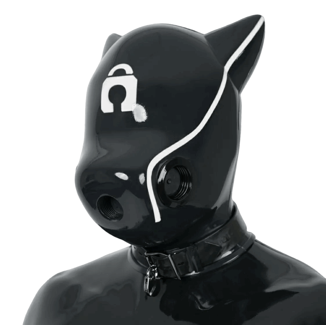 Silicone IDO Dog Drone Gas Mask-Lock(Upgraded Version）